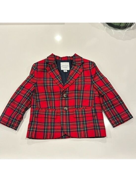 Janie and Jack Other - Janie and Jack Blazer Tartan 18 to 24 Months